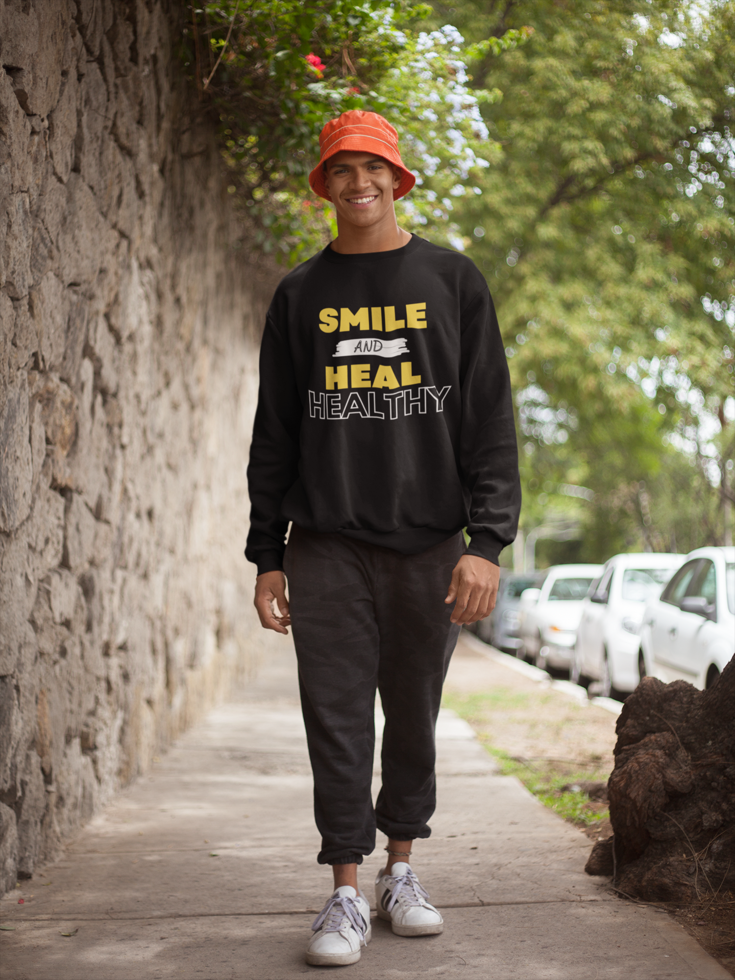 Smile and Heal Healthy Sweatshirt