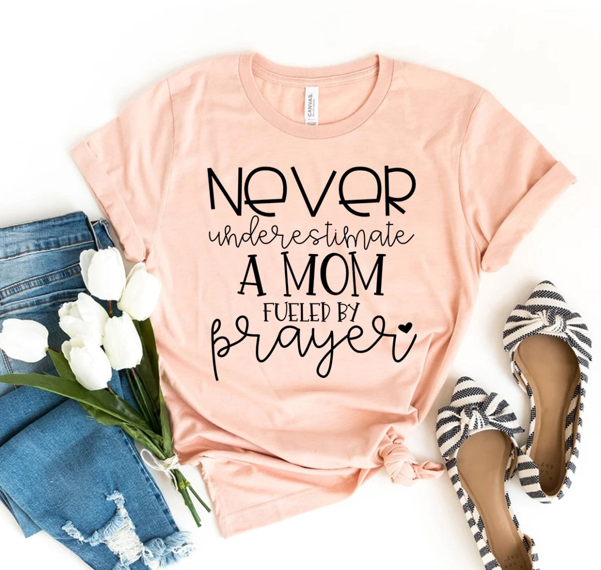 Never Underestimate A Mom T-shirt